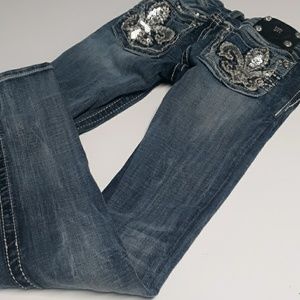 Miss me girls size 12 jeans